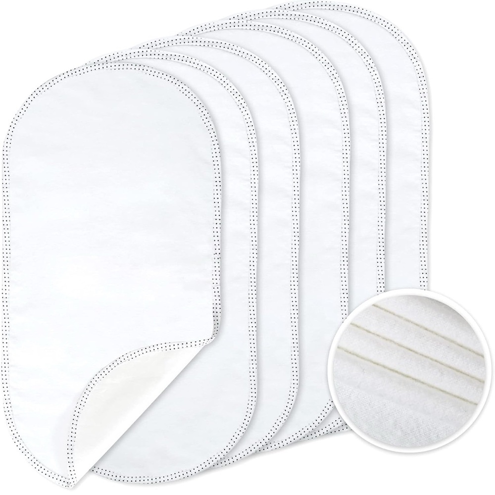 TILLYOU Baby👶🏼Diaper Changing Pad Liners 6PK Waterproof Flannel Cotton 27"x13"